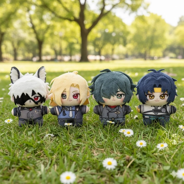 Zenless Zone Zero Plush 10cm｜Asaba Harumasa, Hugo, Lighter, Von Lycaon Mini Collectible Charms
