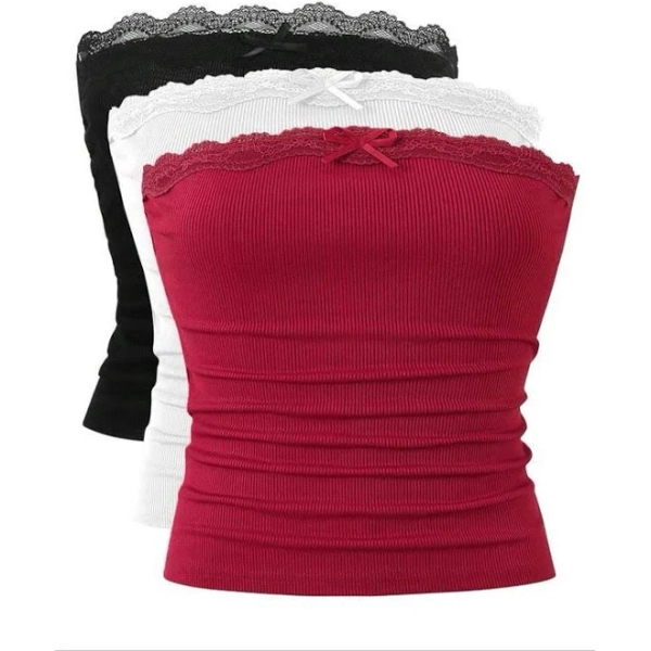 Women's Ribbed Tube Top