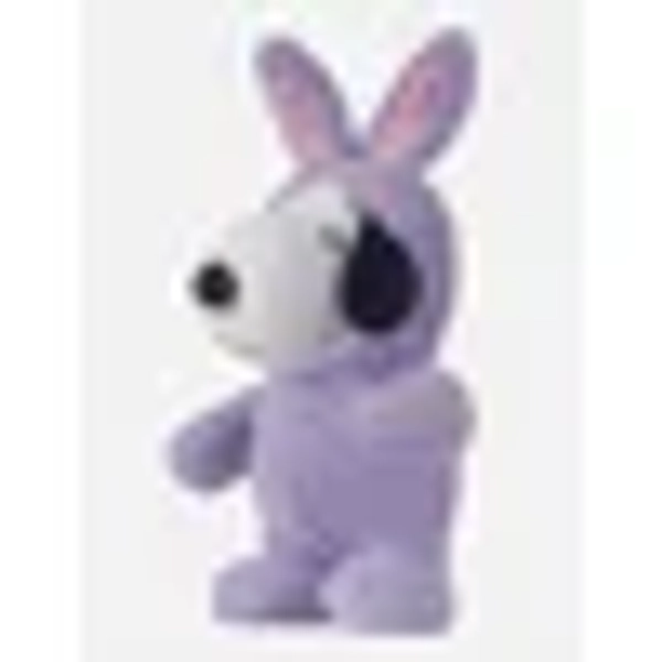 Peanuts Snoopy Plush – Purple Bunny Costume – Easter Spring Decor – 10" Ruz Toy
