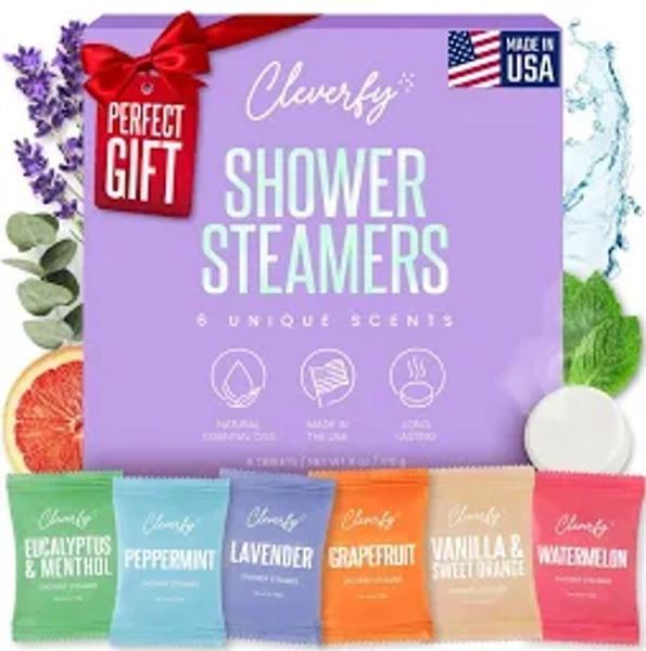 Cleverfy Aromatherapy Shower Steamers Variety Pack
