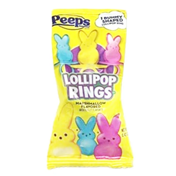 Peeps Bunny Lollipop Ring