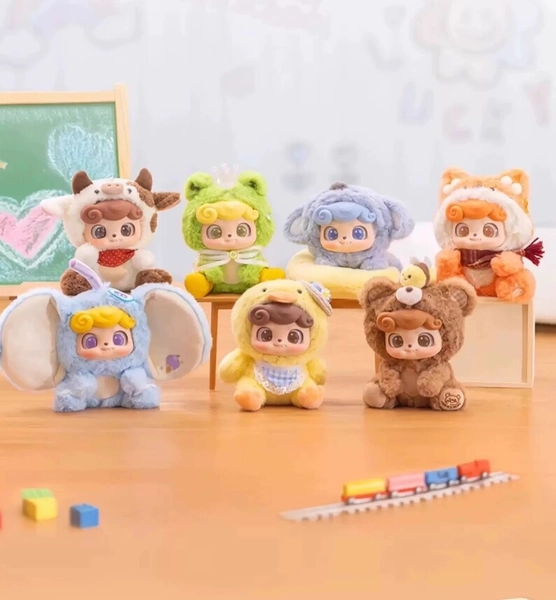 Q Kid Animal Pre School - Jotoys - Random Blind Box Plush Doll Keychain