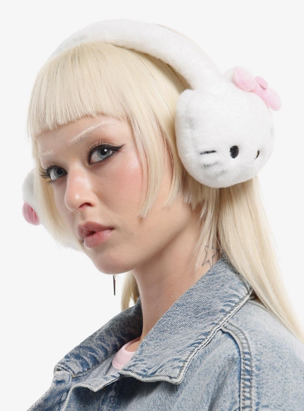 Hello Kitty 3D Plush Earmuffs