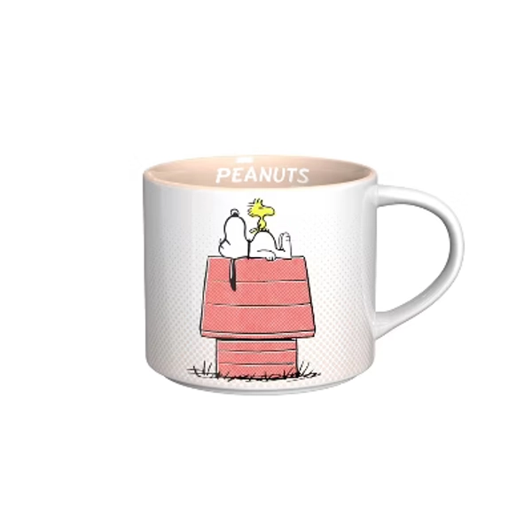 Zak Designs 15oz Peanuts Ceramic Modern Mug