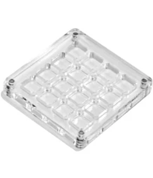 16-Grid Seashell Display Box with Magnets Durable Storage Display Organizer Box Acrylic Seashell