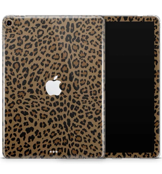 UNIQFIND Leopard iPad Skin + Case