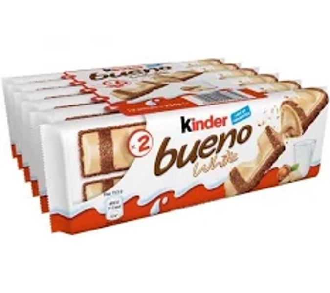 Wafer Al Cioccolato Bianco Kinder Bueno