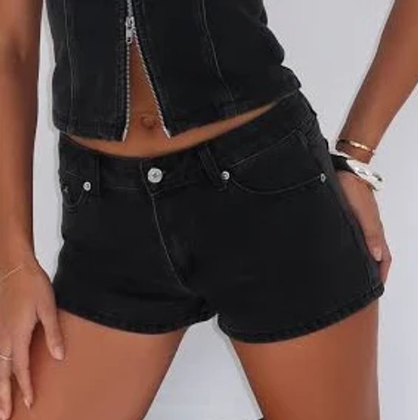 White Fox Softly Spoken Denim Shorts
