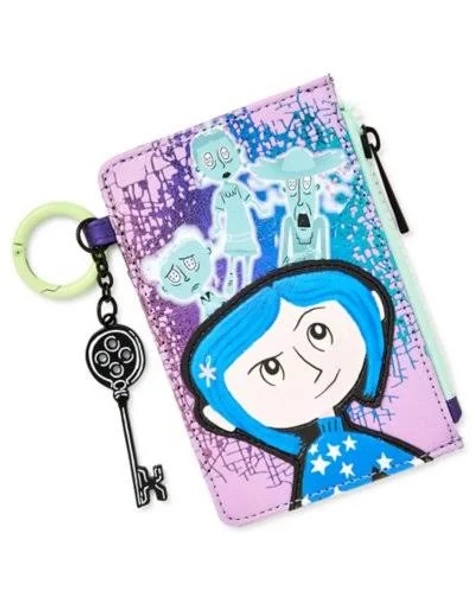 Spencer's Coraline Ghosts Card Wallet