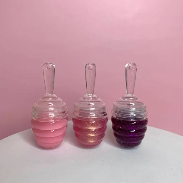 Honeycomb Moisturizing Lip Gloss, Perfect For Kids, Vegan Cruelty Free, Gift for Kids, Gift for Women, Make Up, Beauty, Glam, Holiday Gift