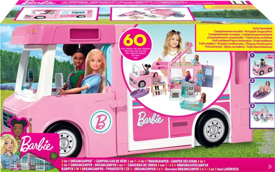 Barbie 3-in-1 DreamCamper Vehicle
