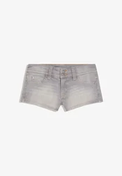 Denim shorts - grey