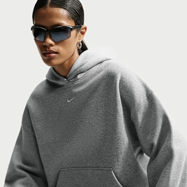 Nike Studio Fleece Medium Weight Women's Oversized Pullover Hoodie