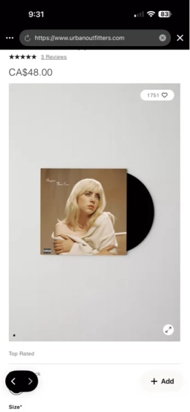 Billie Eilish - Happier Than Ever 2XLP