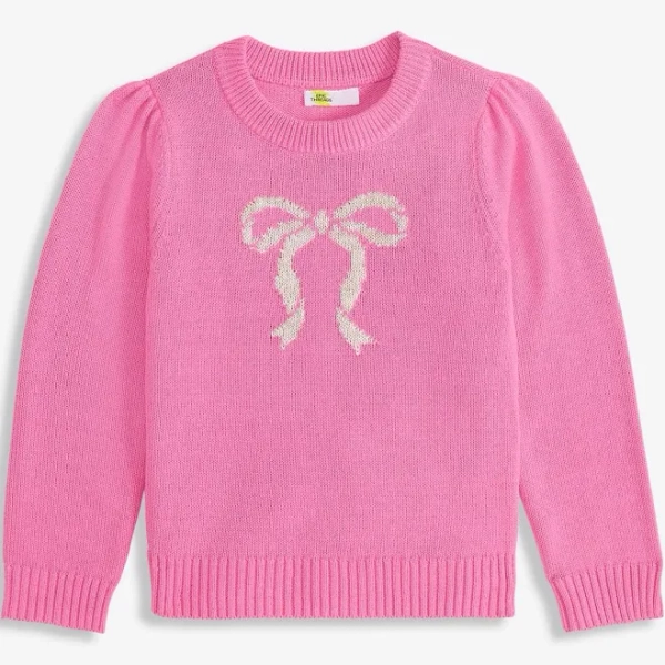 Epic Threads Girls' Shiny Bow Sweater