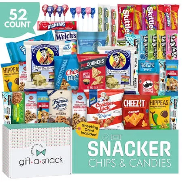 Gift a Snack 52 Count Snack Box