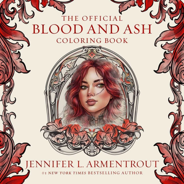 The Official Blood and Ash Coloring Book|Paperback