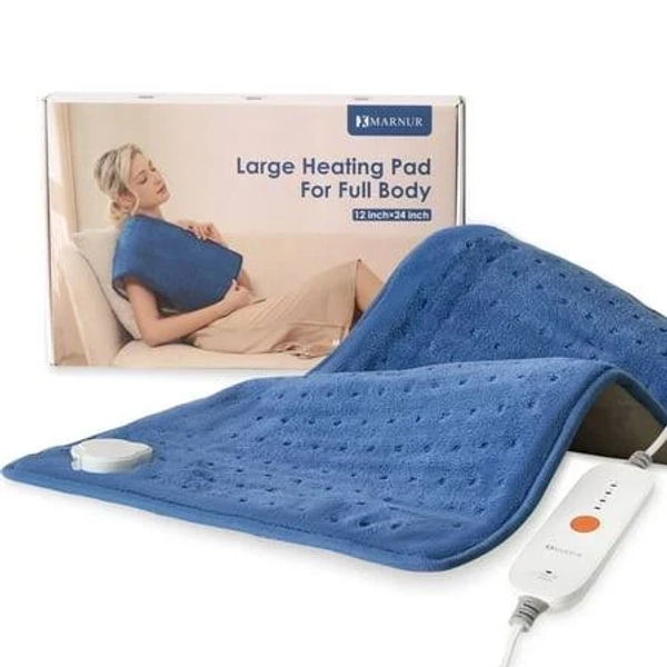 Marnur Heating Pad Large Size 12''x24'' with 4 Heat Settings