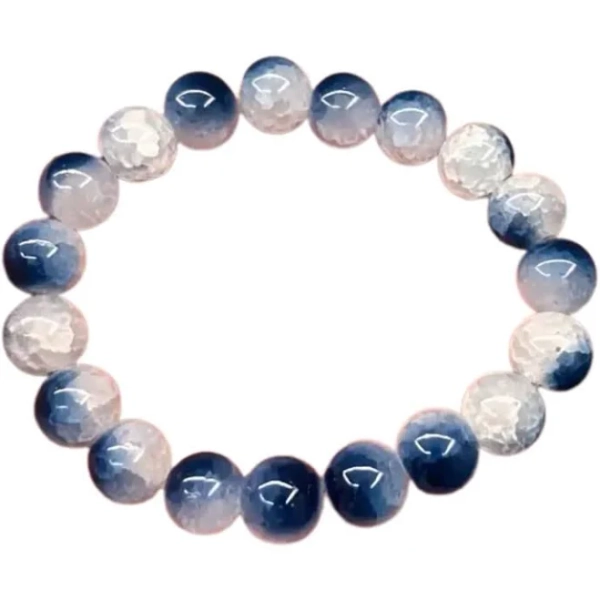 10mm Gemstone Beaded Stretch Bracelet