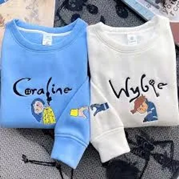 Coraline & Wybie Embroidered Sweatshirt