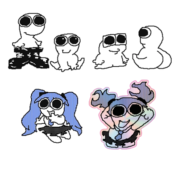All 6 Stickers Pack — rancecascho