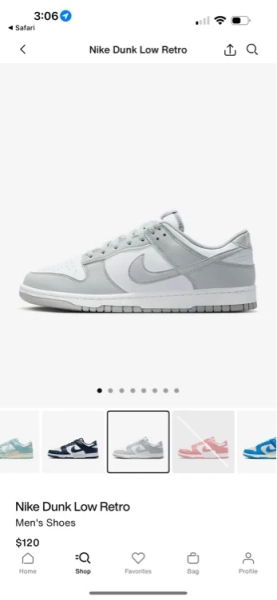 these nikes size 9 men’s 
