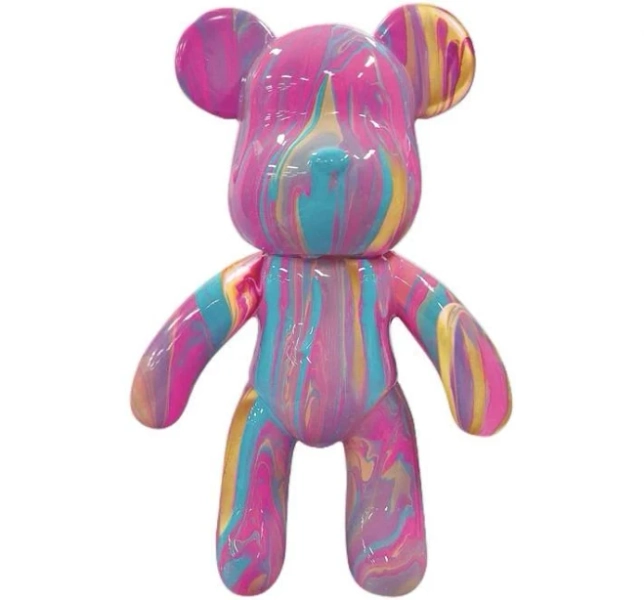 Pour Palz 9 Bear, Golden Dream DIY Paint & Pour Craft Kit