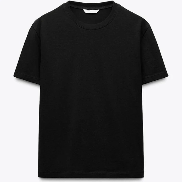 Zara Women's Short Sleeve Interlock T-Shirt