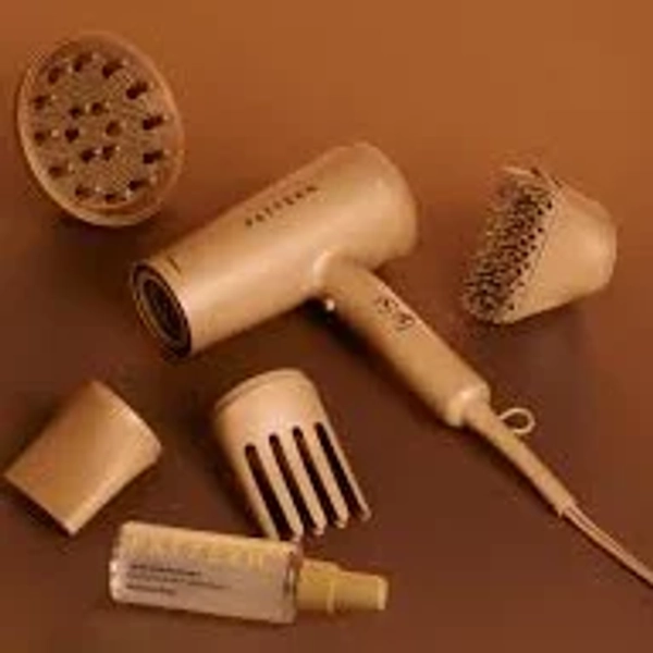 Pattern Heat Protection Product Bundle for Curly Hair