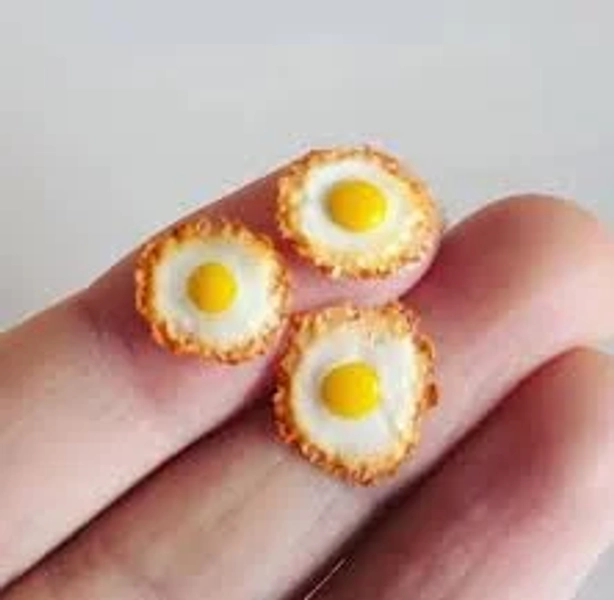 Miniature eggs, Miniature food, Miniatures, Dollhouse miniatures, Dollhouse food, Food for dollhouse, Doll food, Mini food, Dollhouse