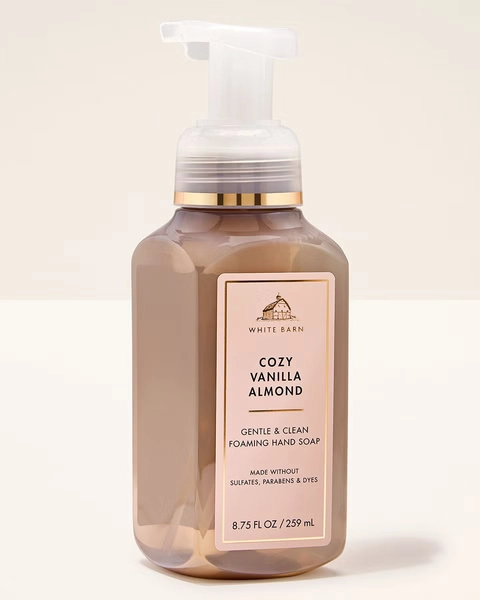 Cozy Vanilla Almond Gentle & Clean Foaming Hand Soap