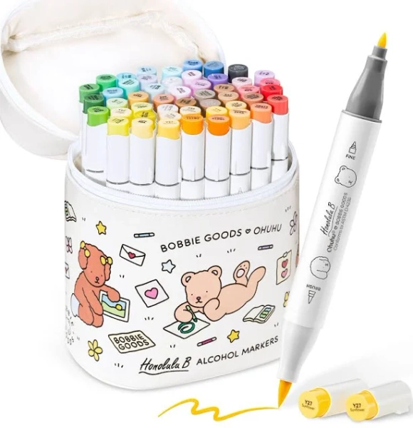 Ohuhu x Bobbie Goods Honolulu B Alcohol Art Markers