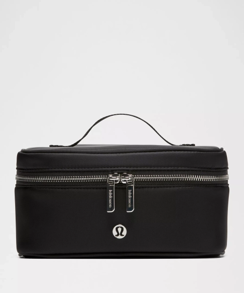 Travel Toiletry Bag 3.5L - Black - ONE SIZE