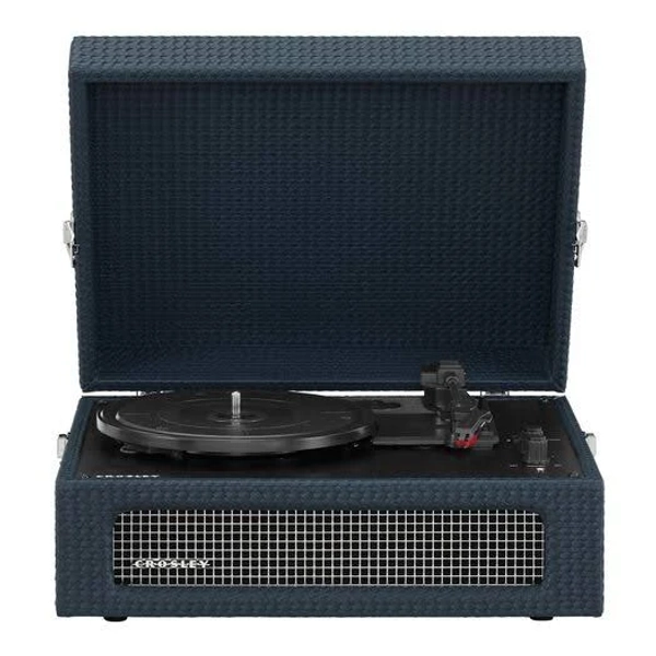 Crosley Voyager Record Player in Darknavy/Darknavy by World Market