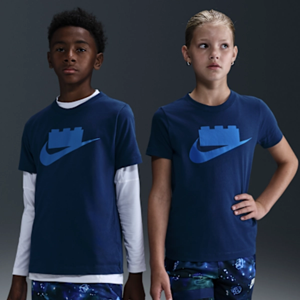 Nike x LEGO® Collection Big Kids' Logo T-Shirt