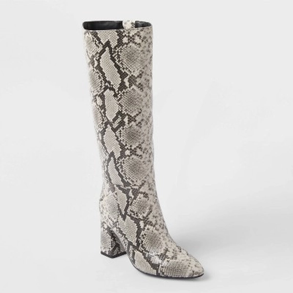 Women’s Evangeline Boots with Memory Foam Insole – A New Day™ Cream 11