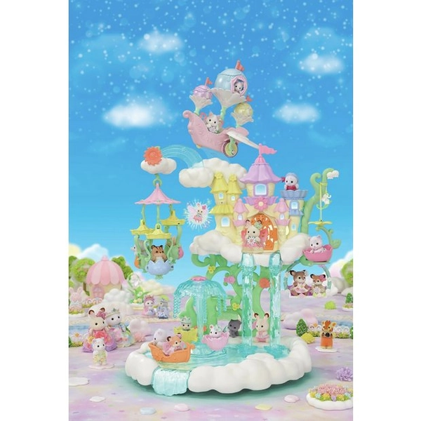 Buy Sylvanian Families Skytop Fairy Castle | Playsets and figures | Argos