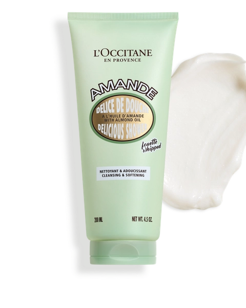 Crème de Douche à l'Huile d'Amande 200ml - Soldes -30% | L'OCCITANE FR