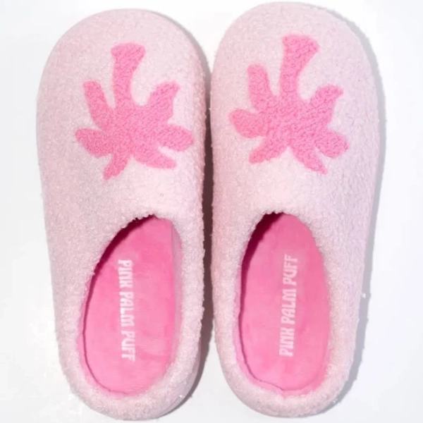 Palm Puff Malibu Slippers