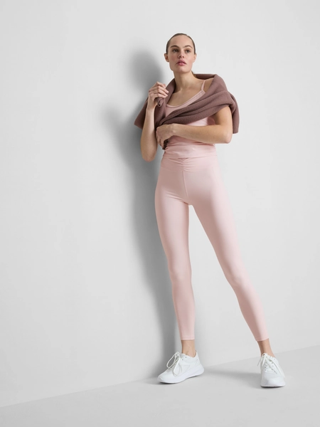 High Waisted Ruched Active Leggings