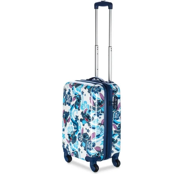 Official Disney Store Stitch Rolling Luggage