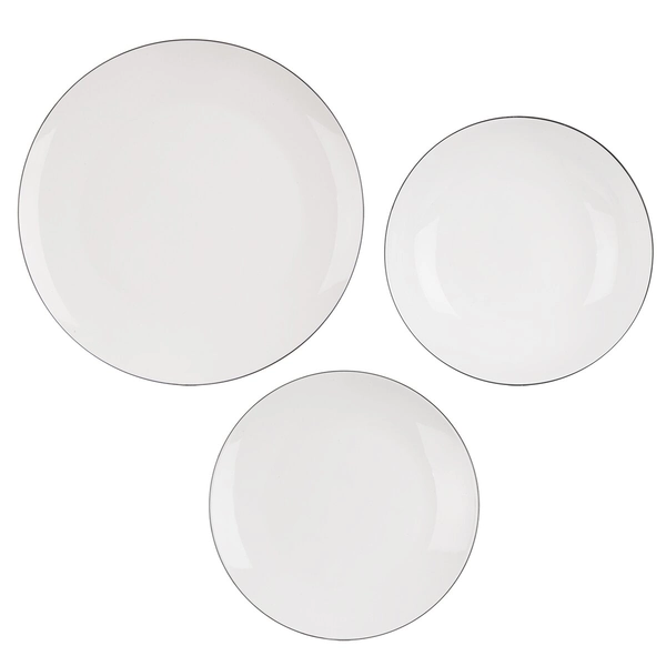 Porcelánová jídelní sada DECORA 18 ks