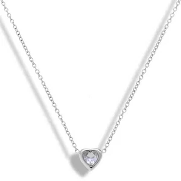 Evry Jewels Waterproof Heart Necklace