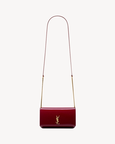 YSL Cassandre Custodia per smartphone  in pelle verniciata