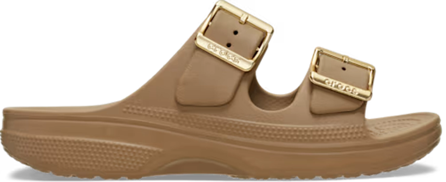 Women’s Metallic Buckle Saturday Sandal