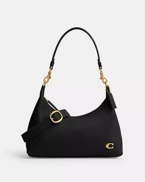 Brass/Black Juliet Shoulder Bag