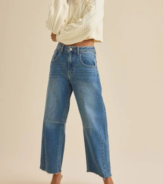 Altar'd State Ashlyn Barrel Jeans