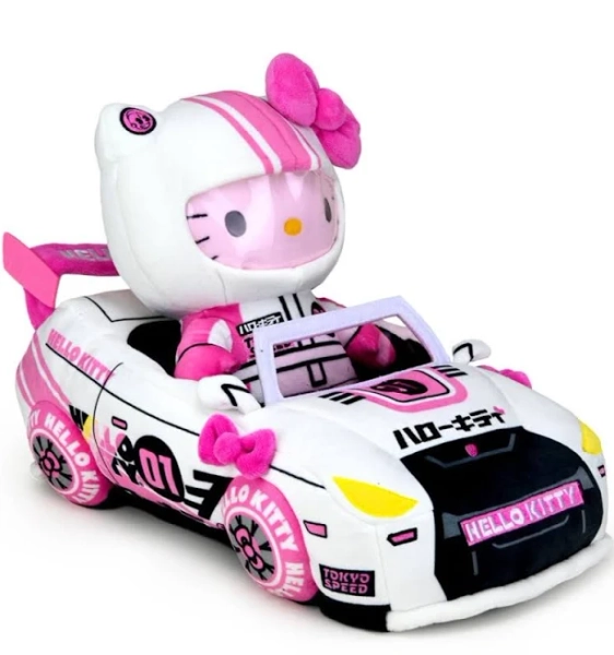Hello Kitty Tokyo Speed Racer Plush