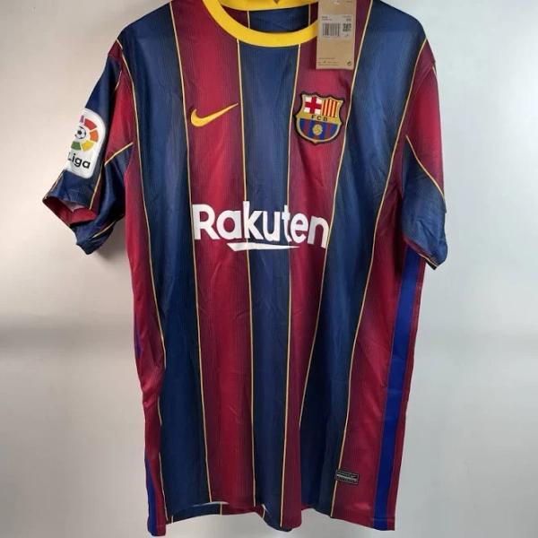 Nike 10 Messi Barcelona Home Short Sleeve Jersey