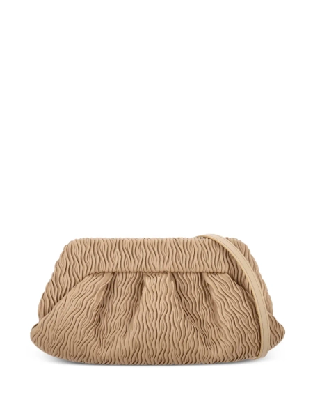 Themoirè Tia gathered clutch bag | Taille unique